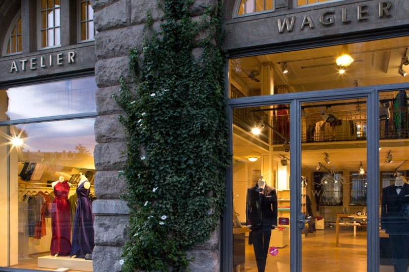Mode-Atelier Wagler in Leipzig, Außenansicht